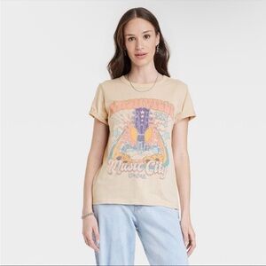 Zoe+Liv Women's Music City Short Sleeve
Graphic T-Shirt Size XXL